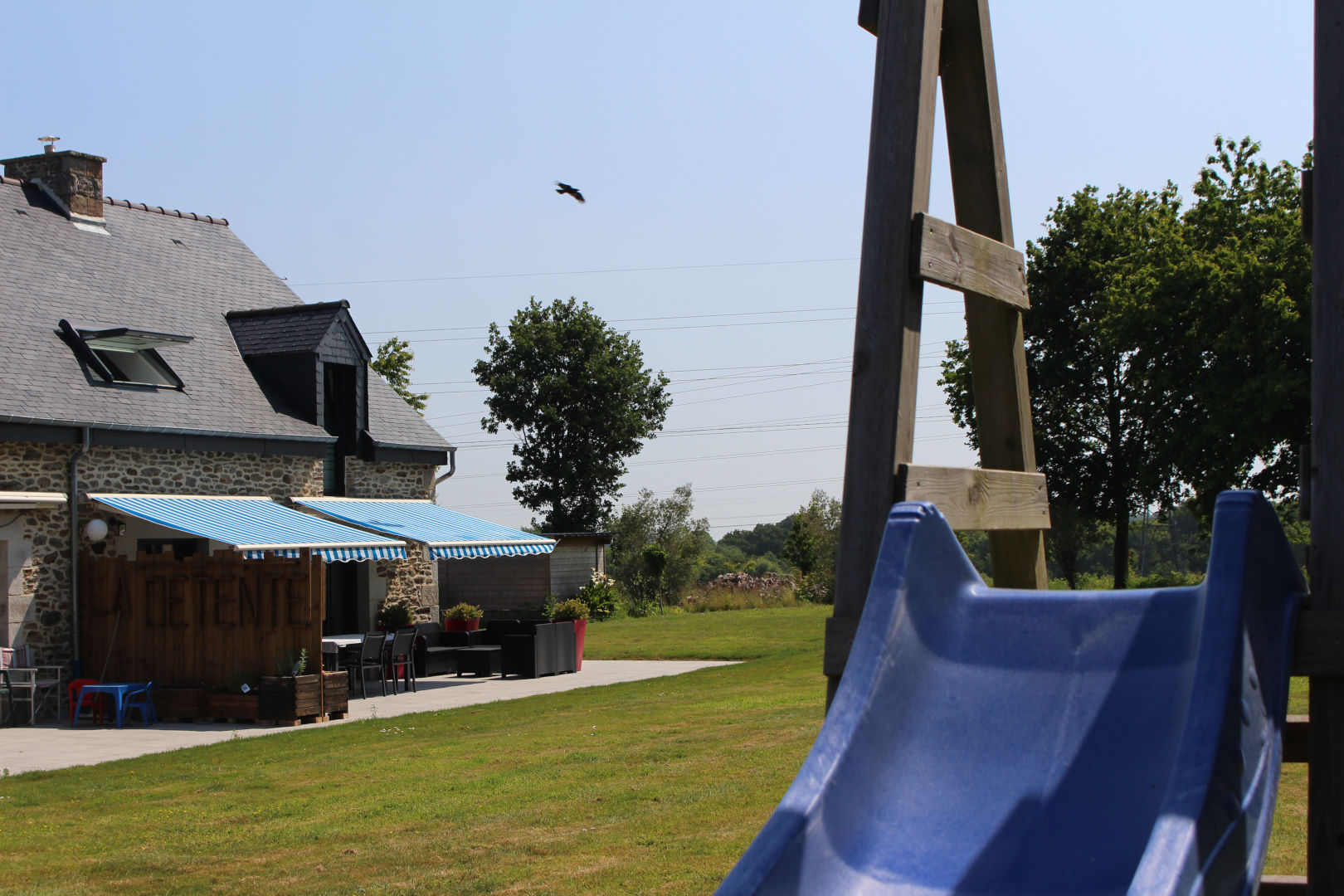 Toboggan et le gîte