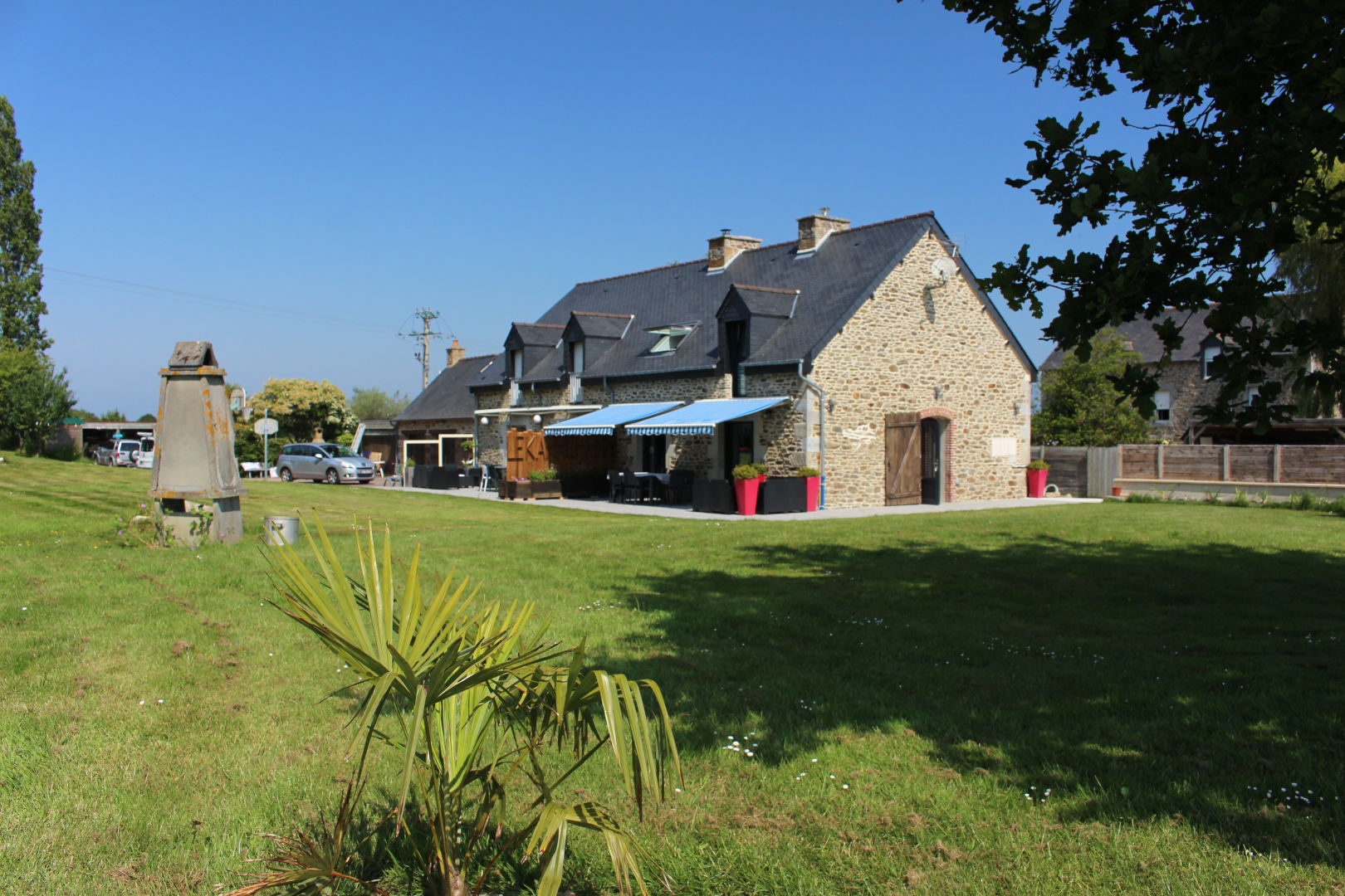 Vue de l'angle sud est